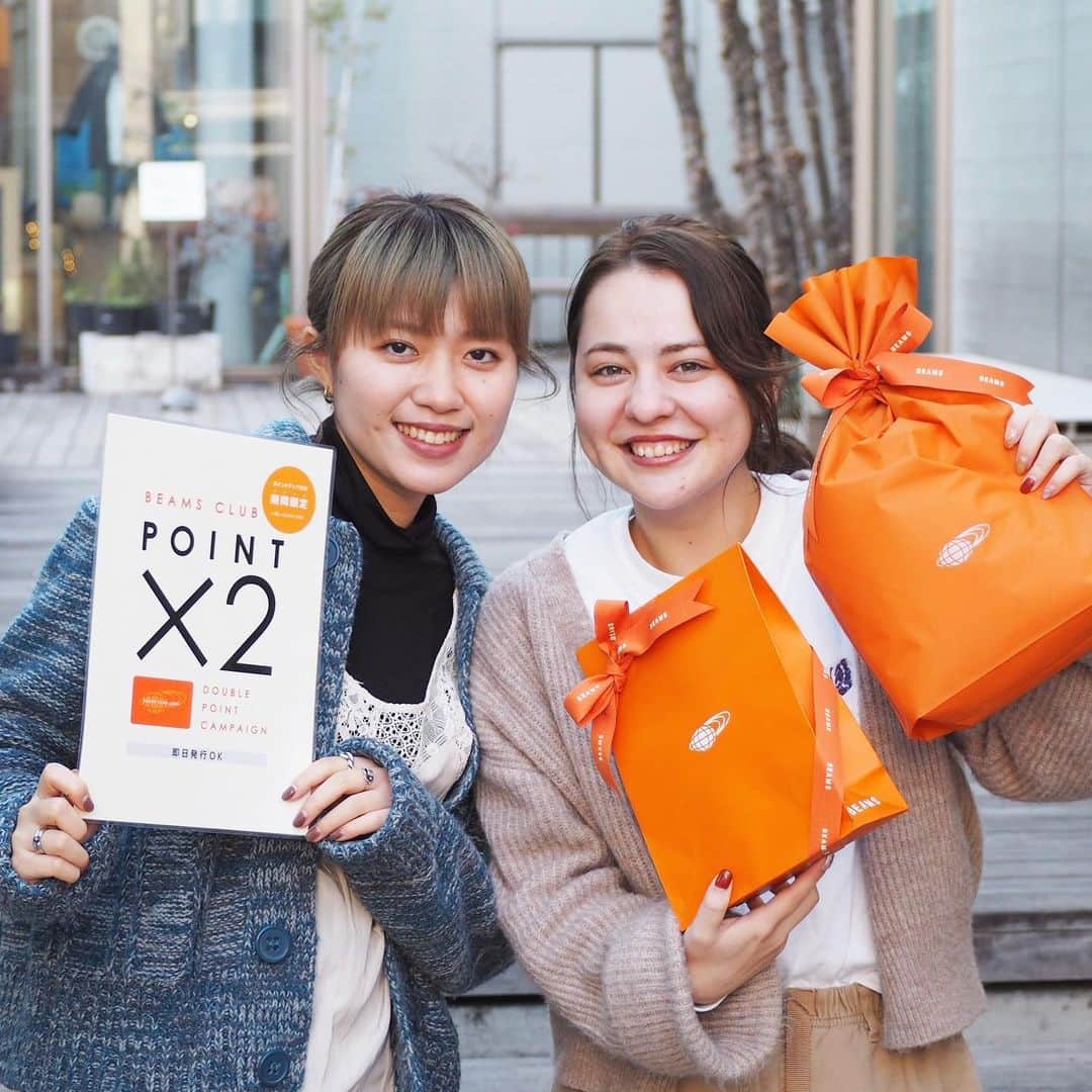 B JIRUSHI YOSHIDAのインスタグラム：「【NEWS】 本日最終日！！ “DOUBLE POINT CAMPAIGN” ・ BEAMS各店では、BEAMS CLUB会員の皆様へ感謝の気持ちを込めたダブルポイントキャンペーンを開催します。期間中は、通常の2倍のポイントを差し上げます。 ・ 年間の購入金額に応じたお客さまのステージで、ポイントの還元率や特典が異なります。詳しくはBEAMS公式サイト内のマイページで、ご自身のステージをお確かめください。 ・ 開催期間 2020年12月10日（木）〜12月20日（日）  #beams #ビームス」