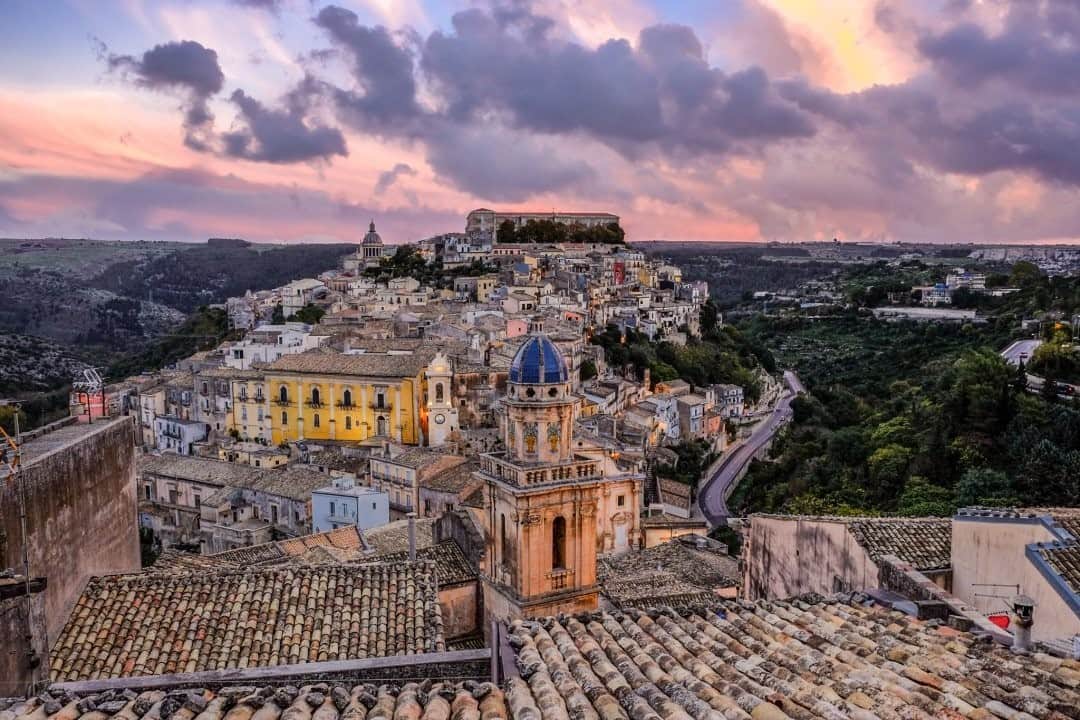 National Geographic Travelさんのインスタグラム写真 - (National Geographic TravelInstagram)「Photo by @francescolastrucci / Perched on top of a hill and dominating the surrounding valley, Ibla is the ancient historical center of the city of Ragusa, Sicily. The winding alley descending from Ragusa to Ragusa-Ibla, with its over 300 steps, makes it the perfect spot to photograph the place from different levels and different lights, which I did several times from dawn till dusk. I got this image right after sunset. Ibla is famous as one of the highest expressions of the baroque style in Sicily, which is the result of the reconstruction that took place after the earthquake of 1693.  Follow me @francescolastrucci for more places, daily life, and stories around the world. #italy #sicily #landscapephotography」12月20日 16時40分 - natgeotravel