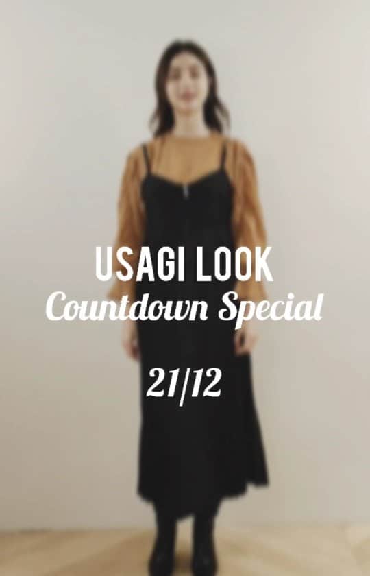 のインスタグラム：「USAGI LOOK每日3款，當日限定特別款式，陪你倒數2021年。  model. @kyattohime  @usagilook #snidel #usagilook #countdown #2021 #special」