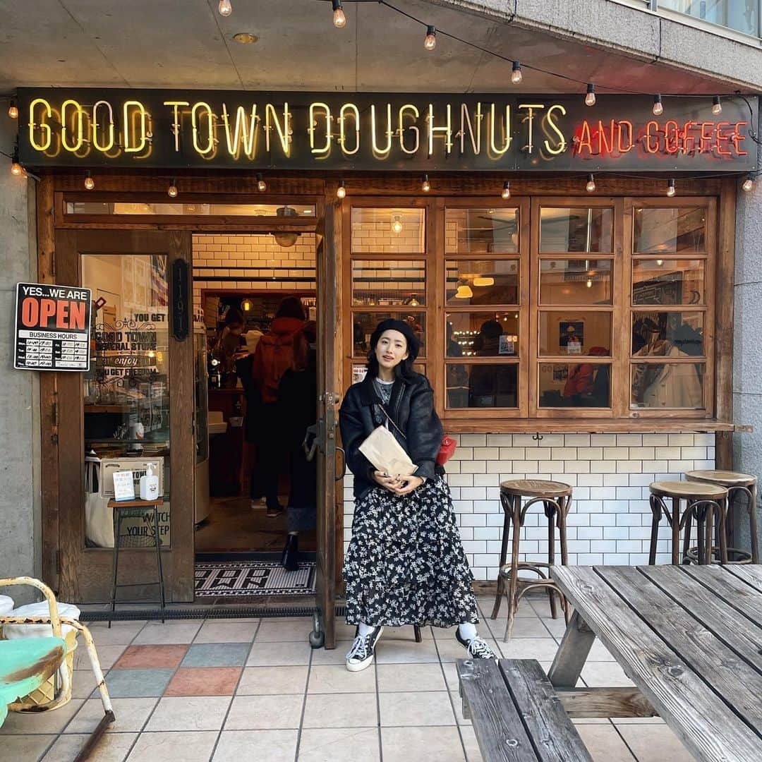 中田クルミさんのインスタグラム写真 - (中田クルミInstagram)「good bye @good_town_doughnuts  thank you for giving us the great time and see you soon」12月20日 16時59分 - kurumi_nakata