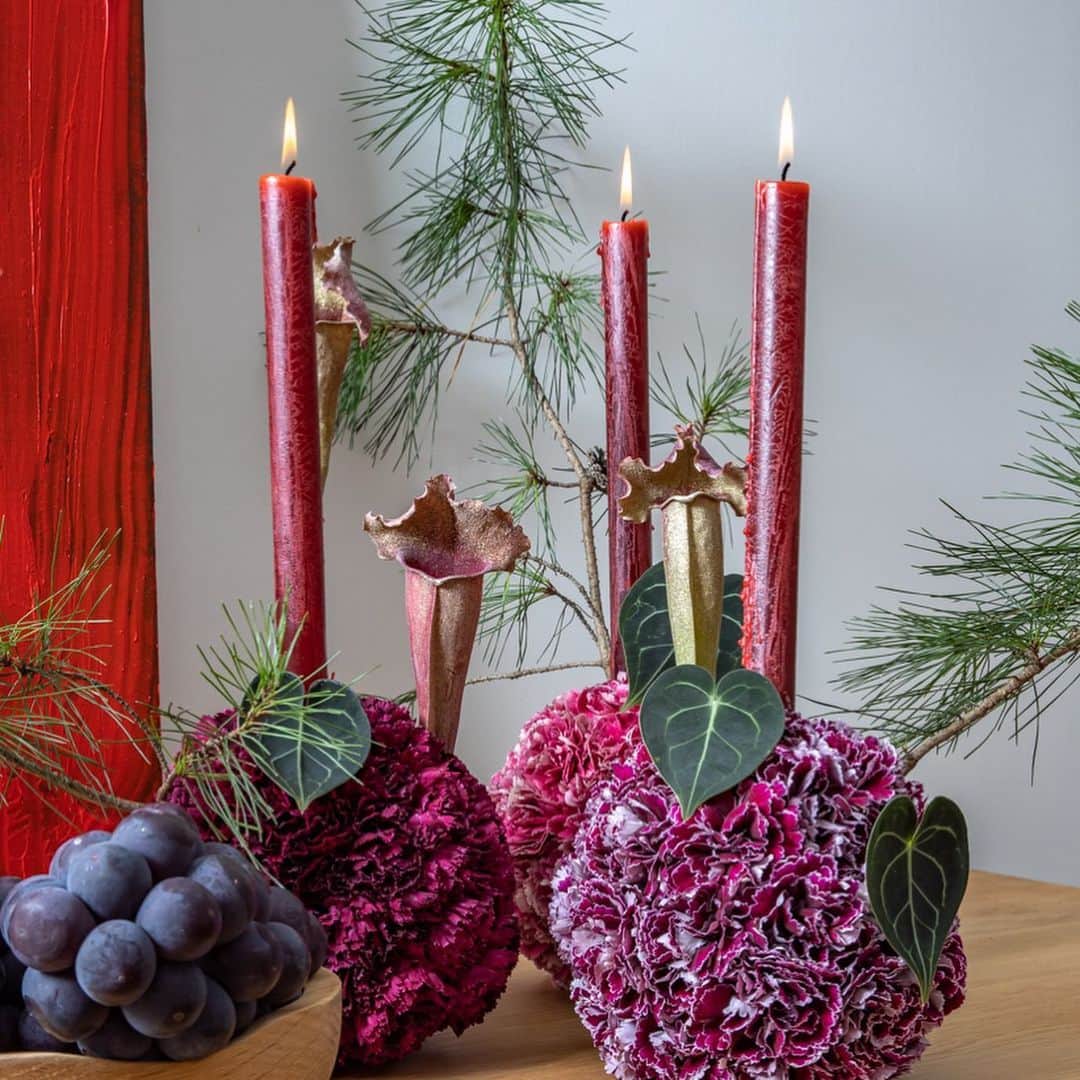 ニコライ・バーグマン・フラワーズ＆デザインさんのインスタグラム写真 - (ニコライ・バーグマン・フラワーズ＆デザインInstagram)「Christmas 🎄 #nicolaibergmann #christmas #carnation #bobedre #ニコライバーグマン」12月20日 17時16分 - nicolaibergmann
