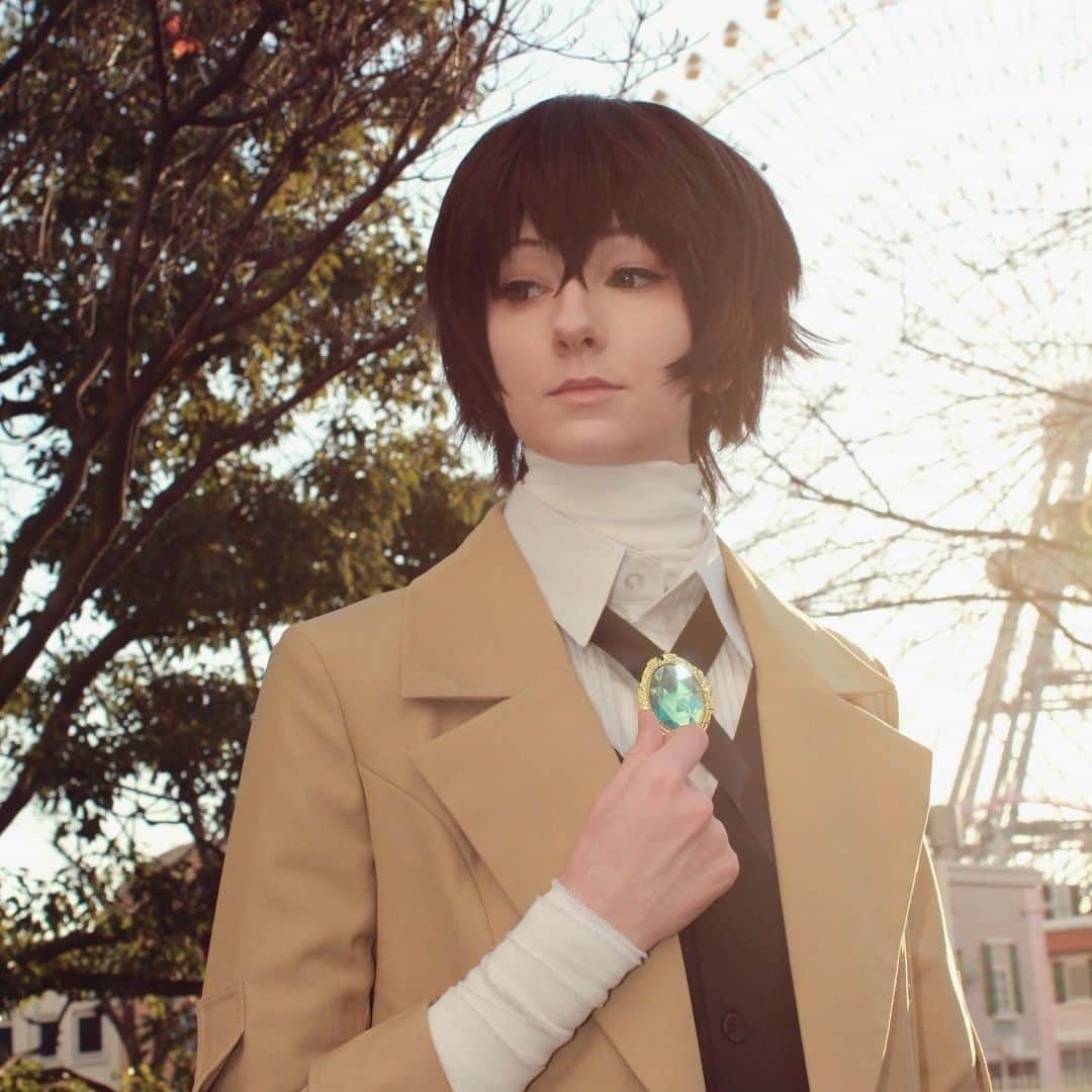 姫沢のインスタグラム：「⏳  #cosplayer #himezawa #osamudazai #bungoustraydogs #bungoustraydogscosplay #dazaicosplay #osamudazaicosplay #修太宰　#コスプレイヤー　#姫沢　#ドイツ人　#横浜」