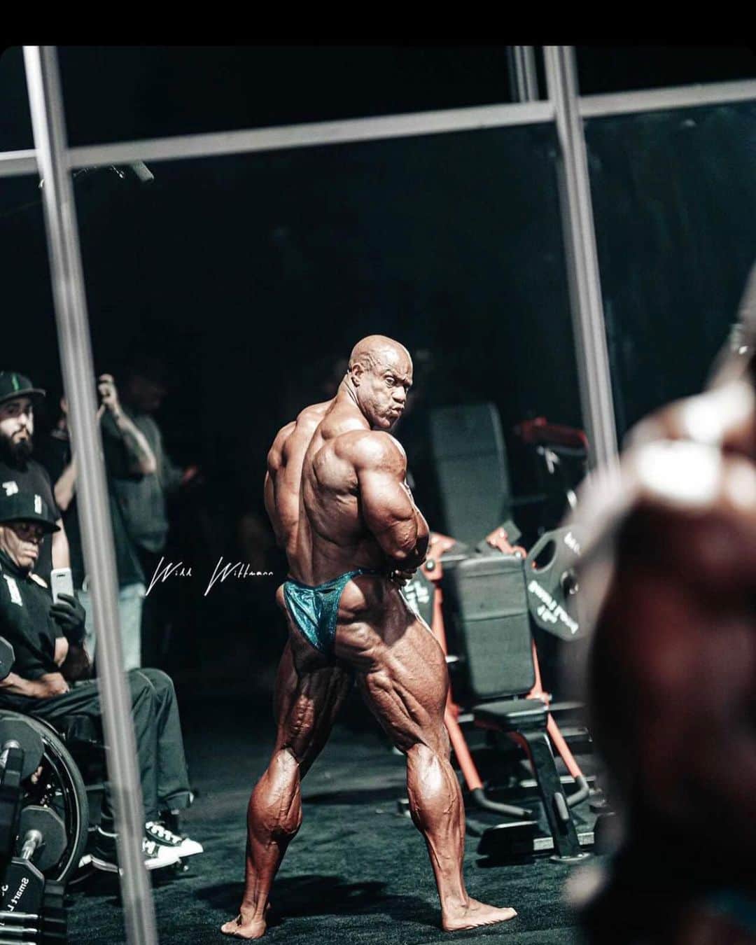 Phil Heathのインスタグラム：「I returned to @MrOlympiaLLC to challenge greatness - within the sport of bodybuilding, and most importantly, within myself.   From day one I owned every obstacle and outcome because I knew this was a rare opportunity to dare greater.   Thank you for allowing me to find my greatness on stage once again.」
