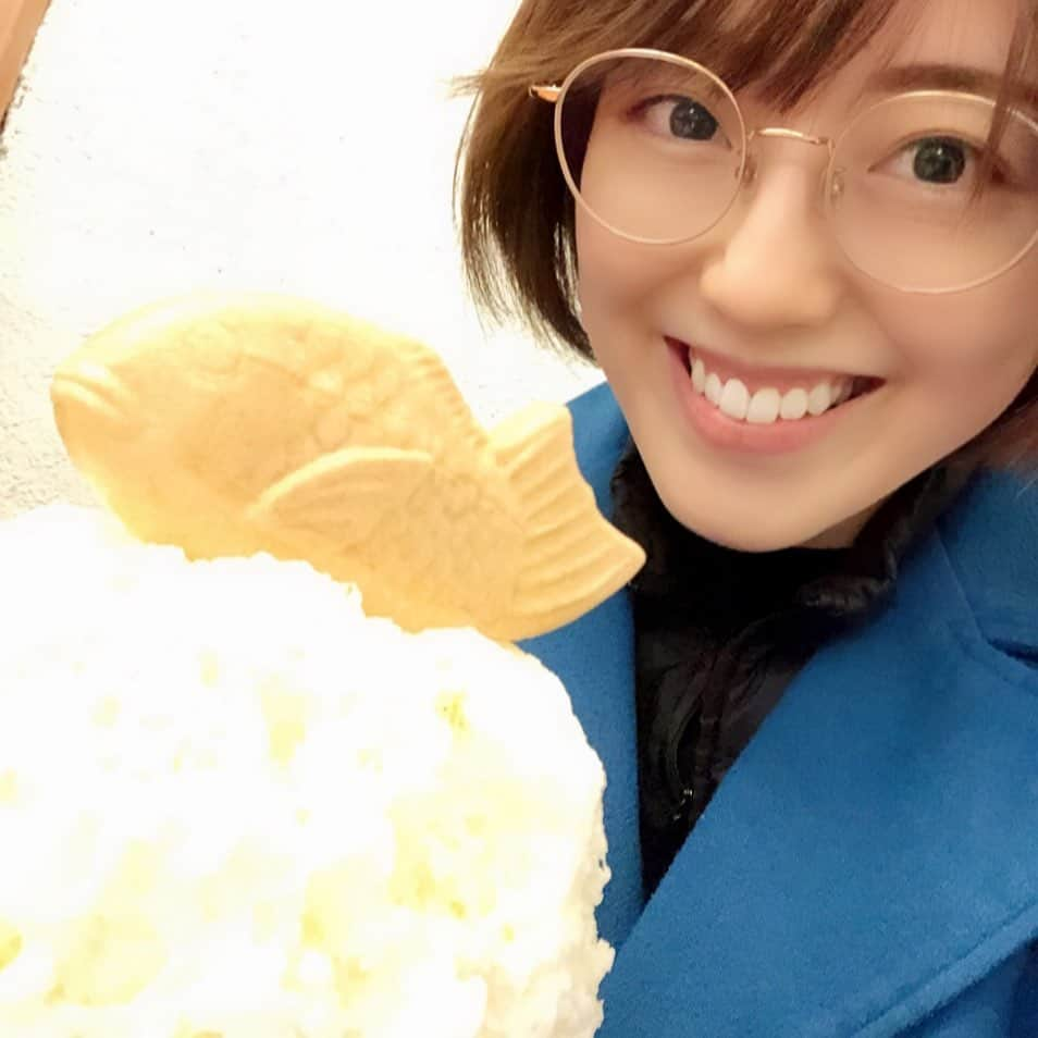 沢井美優さんのインスタグラム写真 - (沢井美優Instagram)「おうちでぬくぬく📺🧡﻿ ﻿ ﻿ #沢井はかき氷でできています ﻿ #沢井はかき氷です #🍧#氷女 ﻿ ﻿ #こひる庵　さん﻿ ﻿ ﻿ #かき氷 #かき氷大好き #かきごーらー ﻿ #かき氷部 #かき氷巡り #かき氷マニア﻿ #shavedice #sweets #love #yummy﻿ #かき氷は人を幸せにする #🧡﻿ #甘いものは人を幸せにする﻿ ﻿ ﻿ #笑顔溢れる毎日を ﻿ #あなたも #わたし﻿ #明日もきっと素敵な一日 ﻿ ﻿ #どきどきする #笑の日﻿ #めで鯛 #めでたいことがありますように #✨﻿」12月20日 19時20分 - sawai_miyuu