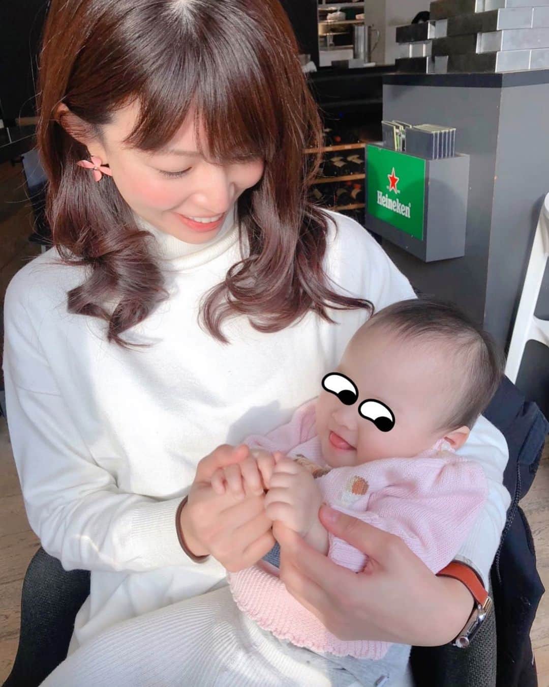 熱田久美さんのインスタグラム写真 熱田久美instagram 先日のひとコマ 親友の8ヶ月の赤ちゃんです ようやく初対面 かわいすぎて もうっ それに抱っこしてご機嫌で嬉しかったー 成長はあっという間と聞くので また来年早々に会いに行くと決めました