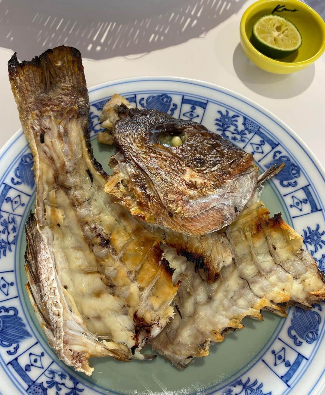 三浦友加さんのインスタグラム写真 - (三浦友加Instagram)「🐟#トトタベローネ庄内浜　  https://tototabelone-shonai.jp/ 鯛だし麺　ご紹介🍜  19店舗目　 加茂水族館　魚匠ダイニング　沖海月　 (おきみづき)さん 「鯛ラーメン」750円  今回は、クラゲの展示種数が世界一の〝クラゲ水族館〟加茂水族館へ！  食育がテーマの旬の庄内浜の幸が楽しめるレストランを手がけるのは、  和食の達人であり、トトタベローネ庄内浜の企画にも様々ご尽力を頂いている須田料理長。  庄内浜の鯛だし麺の企画の第一号でもあるこちらの一杯は、 庄内浜の天然鯛、天然塩、にんにく、生姜、人参、玉葱、昆布、鶏ガラをベースにしたスープの塩ラーメン！  気になるトッピングは、わかめ、長ねぎ、万能ねぎ、チータンという鶏の脂と、カリッとしたフライドガーリック！ さらに、すりおろした温海かぶに、庄内産のすだちをギュッと絞ればグッと一段鮮やかなピンク色に！  ガッチリ焼いた鯛とガーリックチップの香ばしさ、鶏の旨みとコクが広がる熱々スープが、 ぷりっとした麺に大変マッチしており、 ピリッと甘酸っぱい温海かぶはさわやかな香りと後味で、スープは全て飲み干してしまう美味しさでした。  レストランのみのご利用も大歓迎との事で、 窓から見える日本海、プールのめんこいアザラシの様子などもぜひお楽しみ下さい。  食べて・観て・学べて・癒される　  庄内浜の魅力たっぷりの加茂水族館！  嬉しい事に3月末までご提供頂けます！  全ての皆様に、一度はぜひご堪能頂きたいです。  須田料理長、皆様、大変ありがとうございました！！  加茂水族館　魚匠ダイニング　沖海月  鯛ラーメン　　　　750円  0235-64-8356  山形県鶴岡市今泉字大久保657-1　 鶴岡市立加茂水族館 2F  定休日なし  https://kamo-kurage.jp/restaurant/  #魚匠ダイニング沖海月 #沖海月 #鯛ラーメン #トトタベローネ庄内浜 #庄内浜の鯛だし麺 #加茂水族館 #海と日本」12月20日 21時36分 - miurayuka