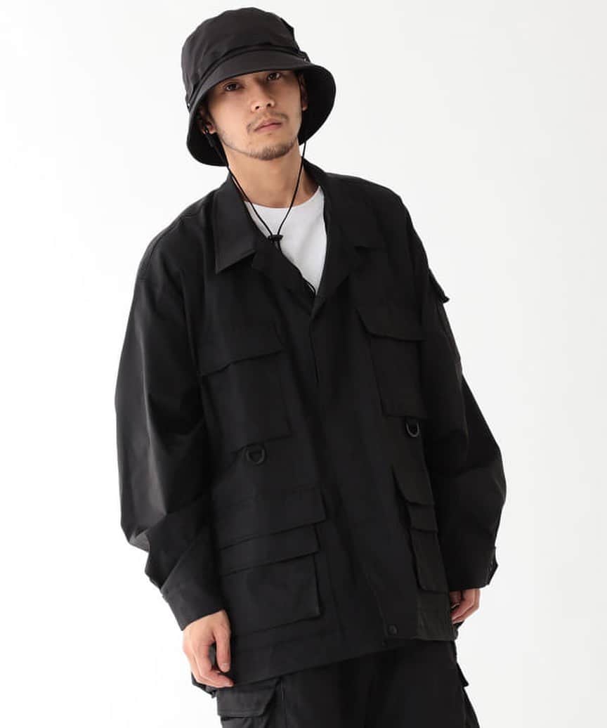 のインスタグラム：「... PRE ORDER . Abu Garcia × BEAMS  BDU Jacket Fishing Vest M-65 Shorts Jungle Hat  #beams #ビームス #abugarcia   @beams_official  @beams_mens_casual @abugarcia_fishing」