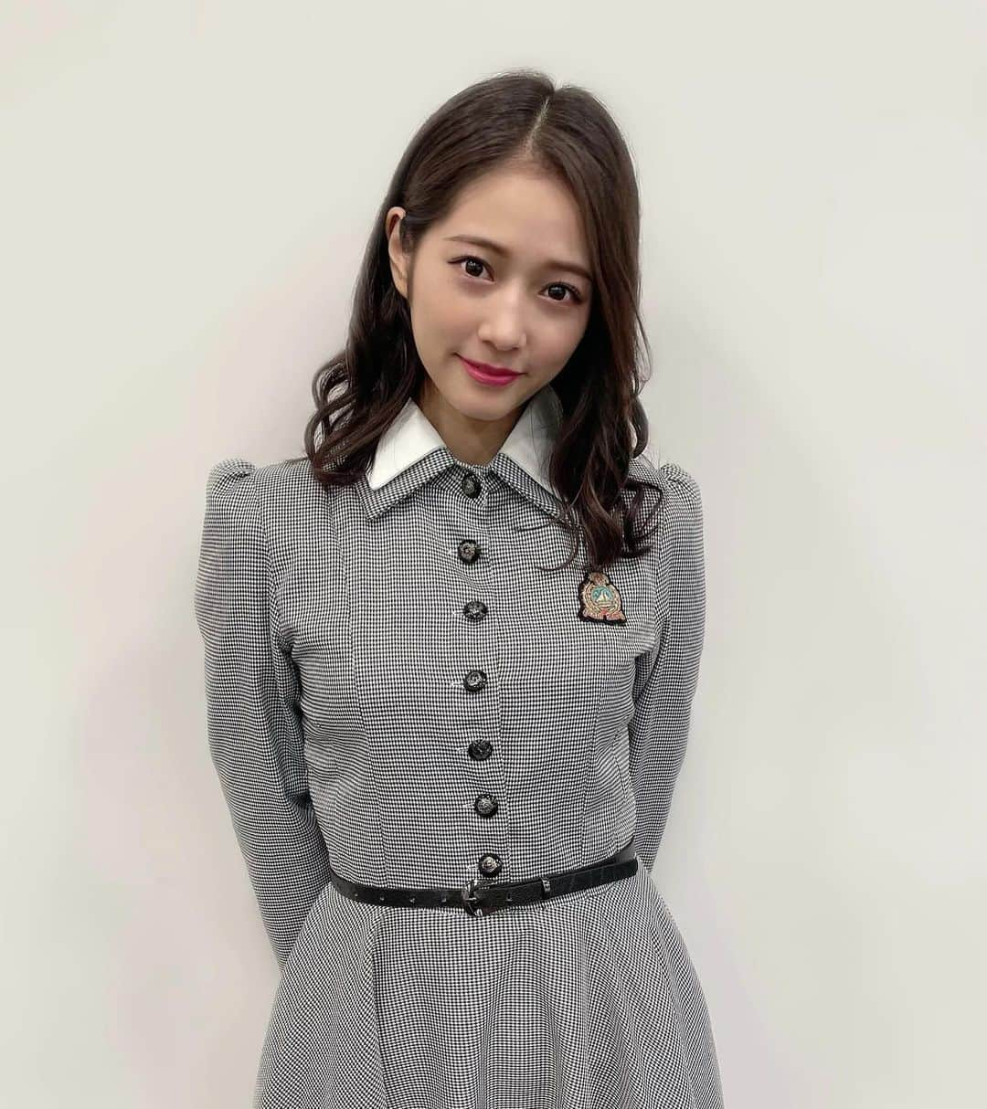 谷本安美さんのインスタグラム写真 - (谷本安美Instagram)「*﻿ 久しぶりに制服を着てみました〜✨﻿ ﻿ 似合ってるかな？？！☺️﻿ ﻿ ﻿ #制服 #制服コーデ #学校 #学校コーデ #ワンピース #撮影 #写真 #photo #アイドル #idol #팔로우미 #followme #ハロプロ #つばきファクトリー #谷本安美﻿」12月20日 21時59分 - ami_tanimoto.official