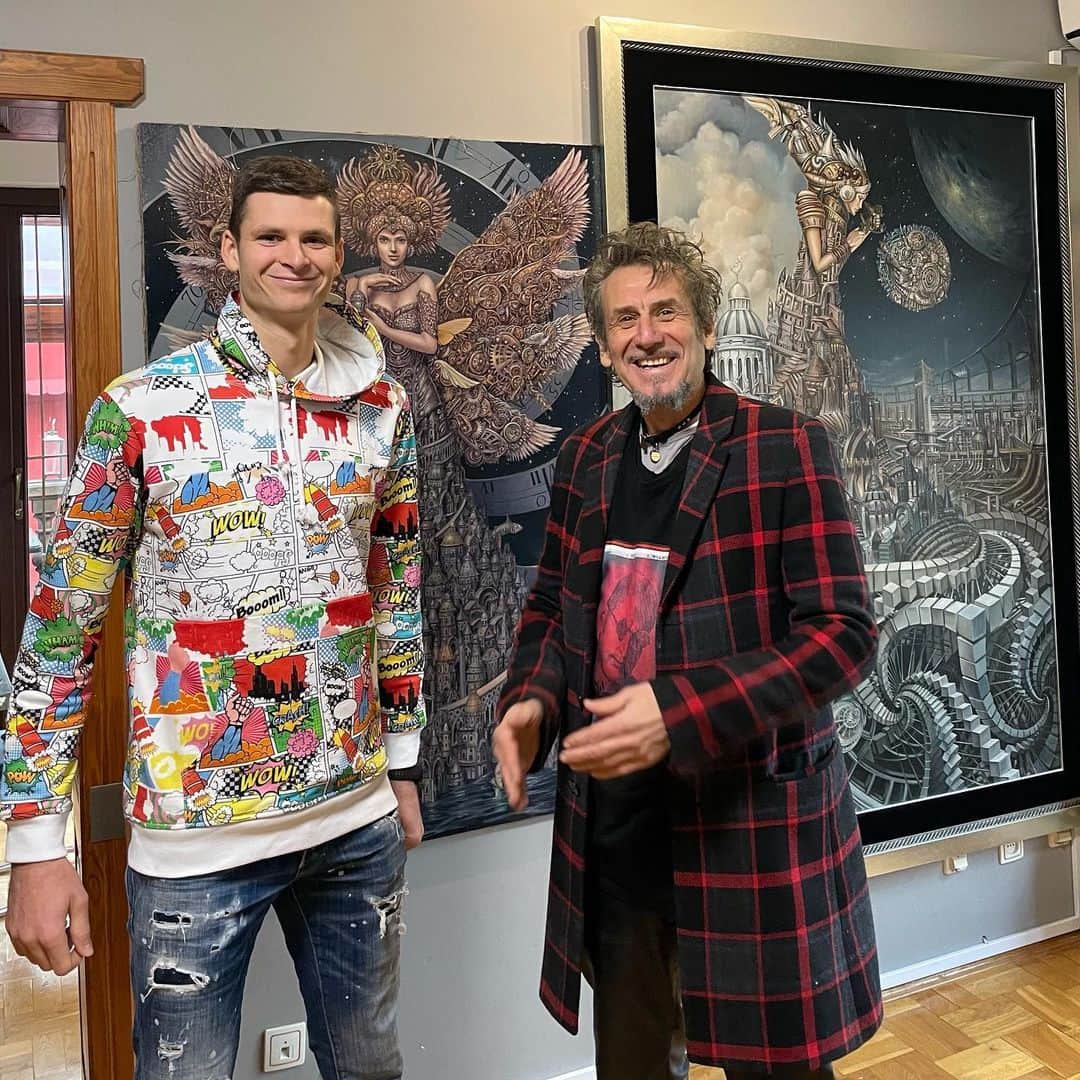 フベルト・フルカチュさんのインスタグラム写真 - (フベルト・フルカチュInstagram)「🎾👨‍🎨」12月20日 22時14分 - hubihurkacz