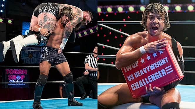 小林健太（KENTA）のインスタグラム：「Longest reigning   #iwgpuschampionship  #briefcase」