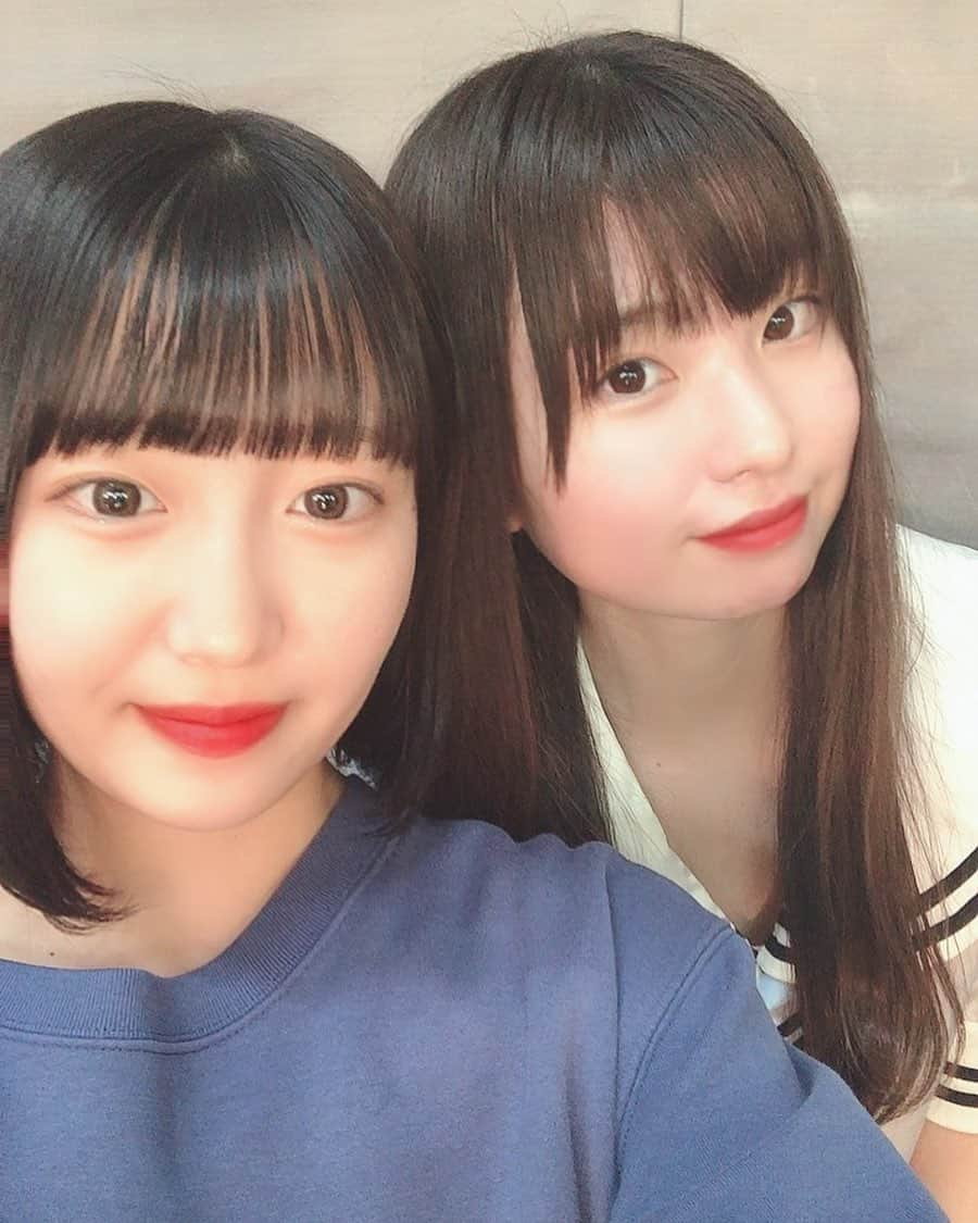 髙橋莉穂のインスタグラム：「載せ忘れちゃった😭しゅうかちゃんも可愛かったです🥰」