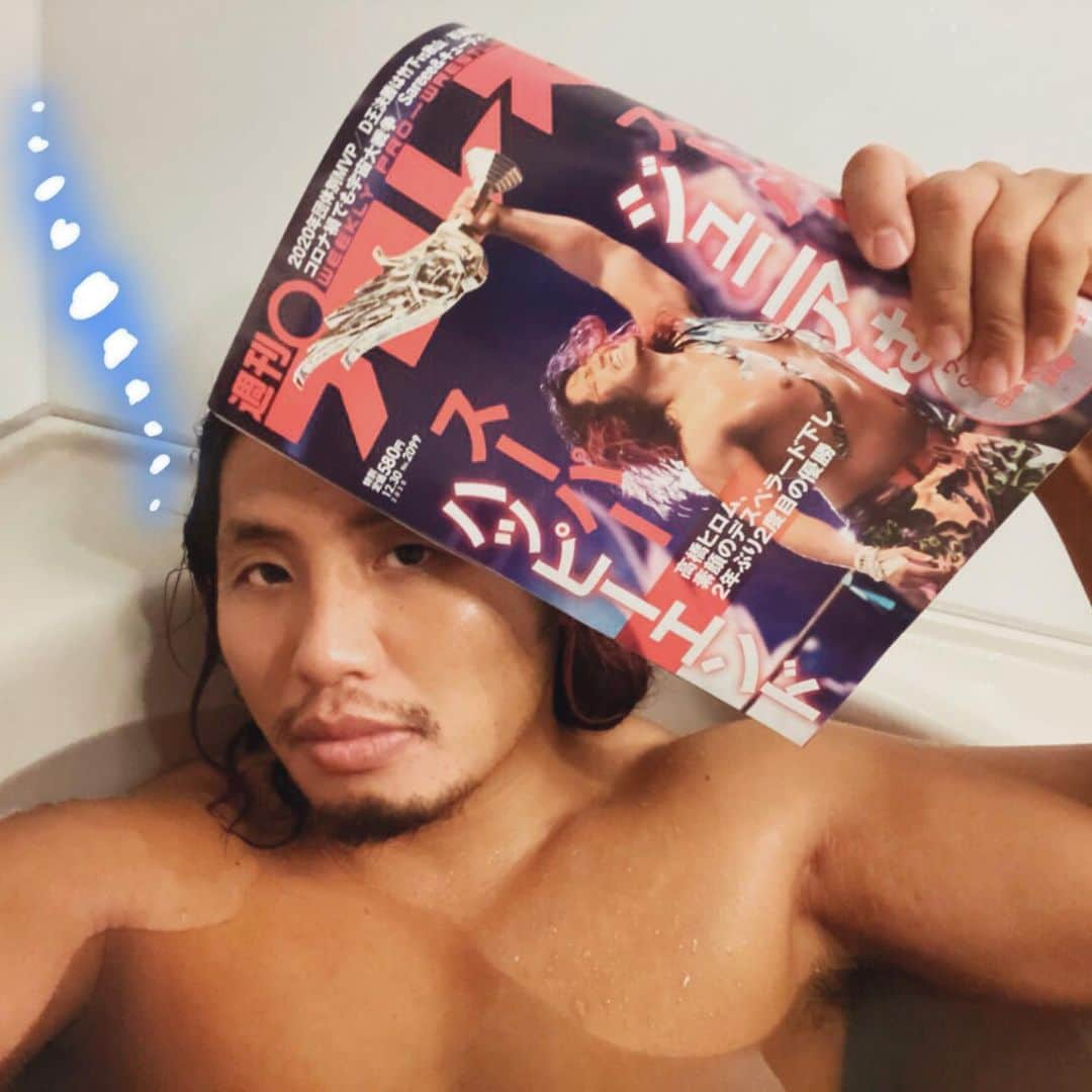 高橋ヒロムさんのインスタグラム写真 - (高橋ヒロムInstagram)「【WEEKLY PRO-WRESTLING now on sale!】  #週プロ」12月20日 22時44分 - timebomb1105