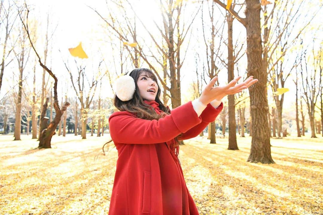 のインスタグラム：「秋と冬のミックス🍁🎄」