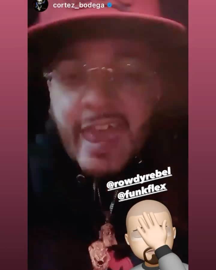 ファンクマスター・フレックスのインスタグラム：「Can’t give you complete song yet! off my album! @funkflex x @rowdyrebel FT @realbobbyshmurdags9 (intro over the phone) HARD!!!!!!!  @iamsylviarhone @ezekiellewis @june_biz @bean_ishhh @epicrecords !!!! I appreciate y’all   @melvoni I 👀you bruh! Need u on my album! @fettylucianogs9 need u also on that album! @defjam  vid via: @cortez_bodega   FUNKFLEX: @inflexwetrust films and records!  WHO ELSE DO I NEED ON MY ALBUM???????」