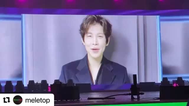 ハンビョル のインスタグラム：「Sorry I couldn’t be there with you guys.. Maaf tak dapat bersama-sama di sana untuk Anugerah Meletop Era.   LET’S BE PROUD TWINKLERS ✨ This one is yours ❤️  #Repost @meletop ・・・ Cuteeee @onestarbyul cakap melayu hehehe. Tahniah sekali lagi ya! #AME2020 #YangEpikYangLegend #YesAME2020」