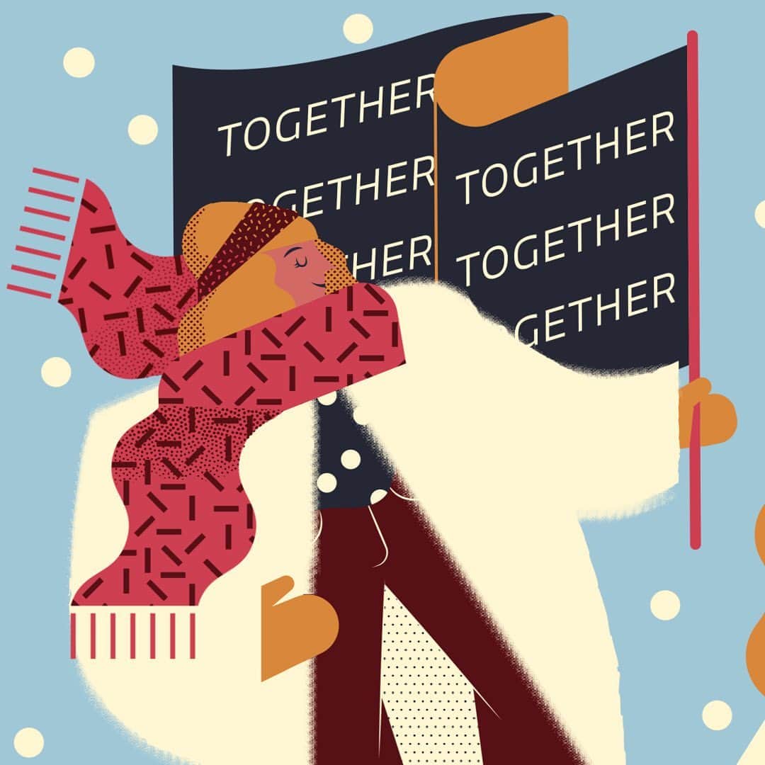 のインスタグラム：「@maite_franchi's illustrations speak loud: together is the key word. Play a role in promoting the culture of solidarity today, more than ever.  #thefurlasociety #furlafeeling #newcollection #furla #accessories #fashion #furlaofftopic」