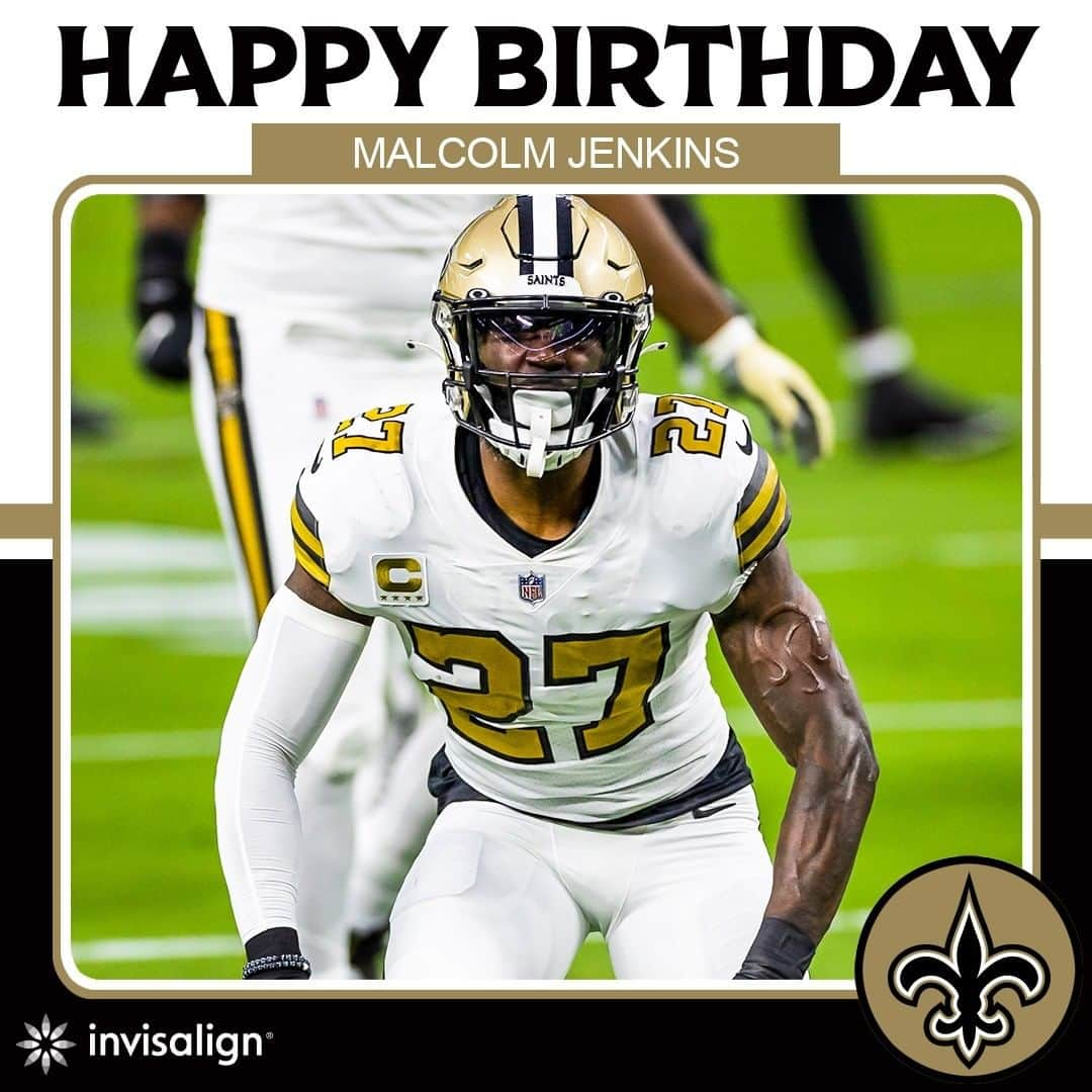 ニューオーリンズ・セインツさんのインスタグラム写真 - (ニューオーリンズ・セインツInstagram)「Help us wish @malcolmjenkins27  a happy #SaintsGameday birthday today! 🎁🎊」12月20日 23時45分 - saints