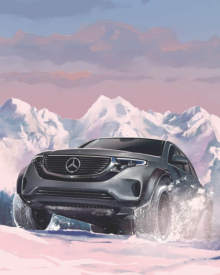 メルセデス・ベンツさんのインスタグラム写真 - (メルセデス・ベンツInstagram)「Enjoy the thrilling feeling that only driving a Mercedes-Benz brings with the EQC 4x4!  📸 @andrewmytro  #MercedesBenz #EQ #switchtoEQ」12月21日 0時00分 - mercedesbenz