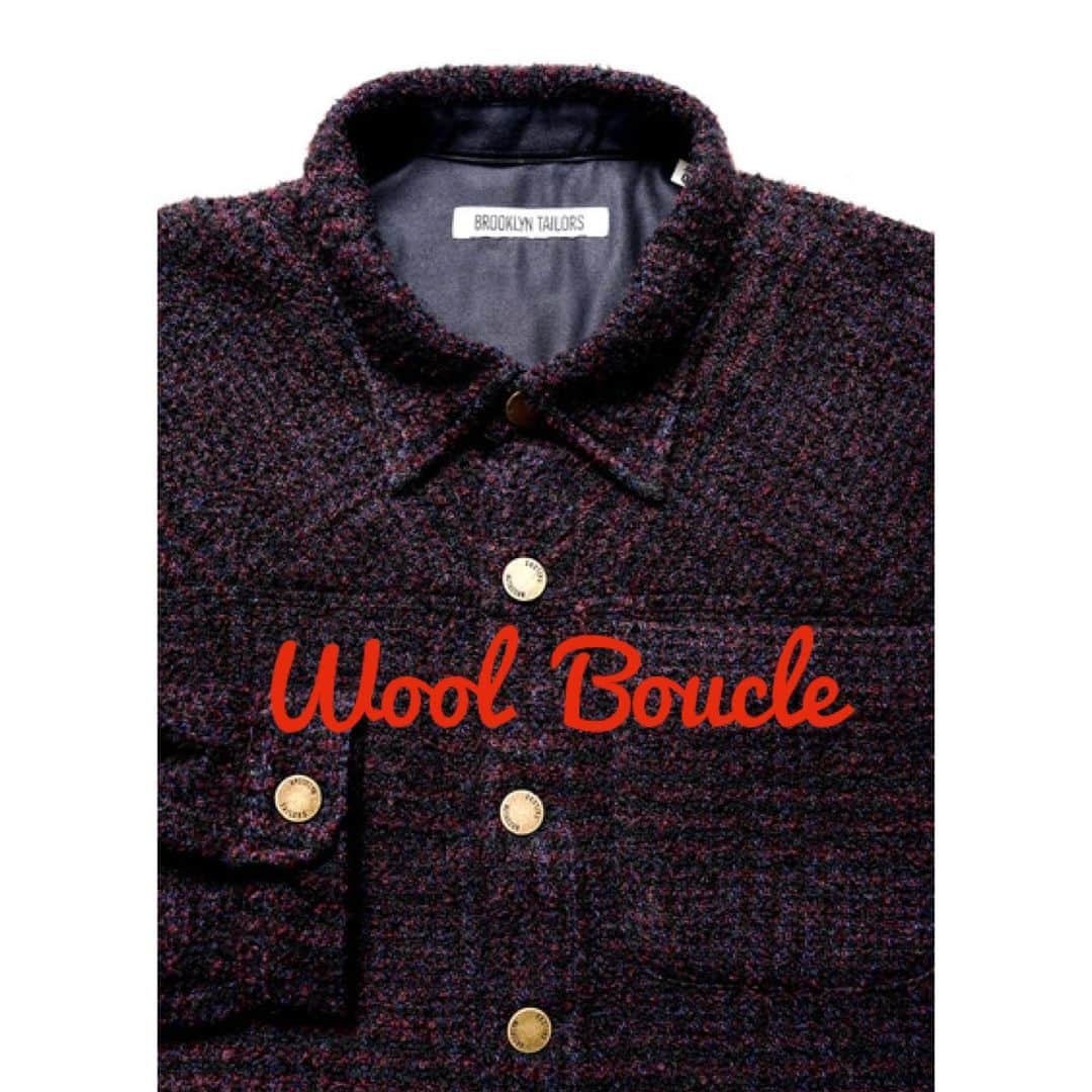 ブルックリン テーラーズのインスタグラム：「Knubby and Cozy Shirt Jacket!」
