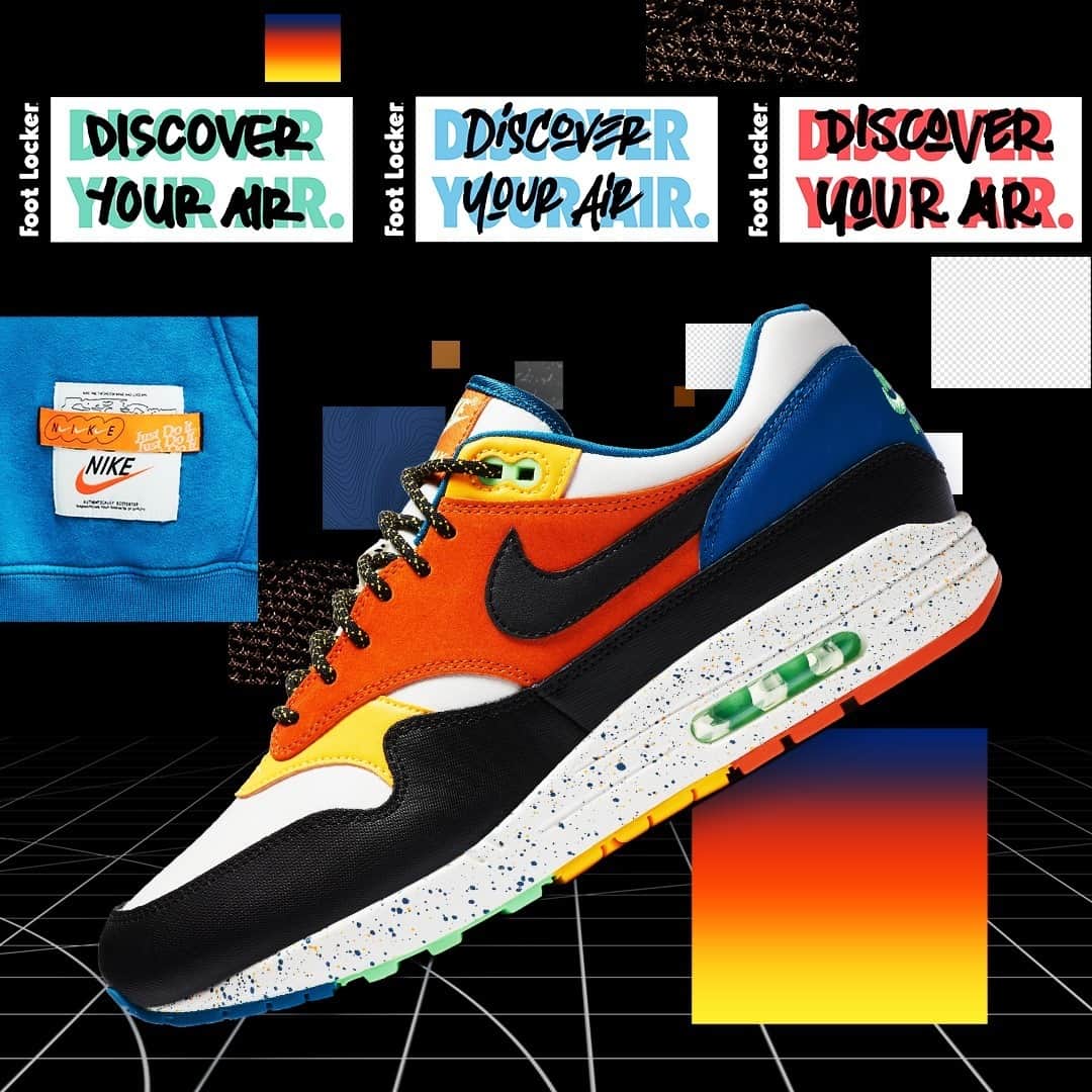 Foot Lockerさんのインスタグラム写真 - (Foot LockerInstagram)「A nice remix to a classic. Add the #Nike Air Max 1 to your rotation. Available online & in select stores.  #discoveryourair」12月21日 2時00分 - footlocker