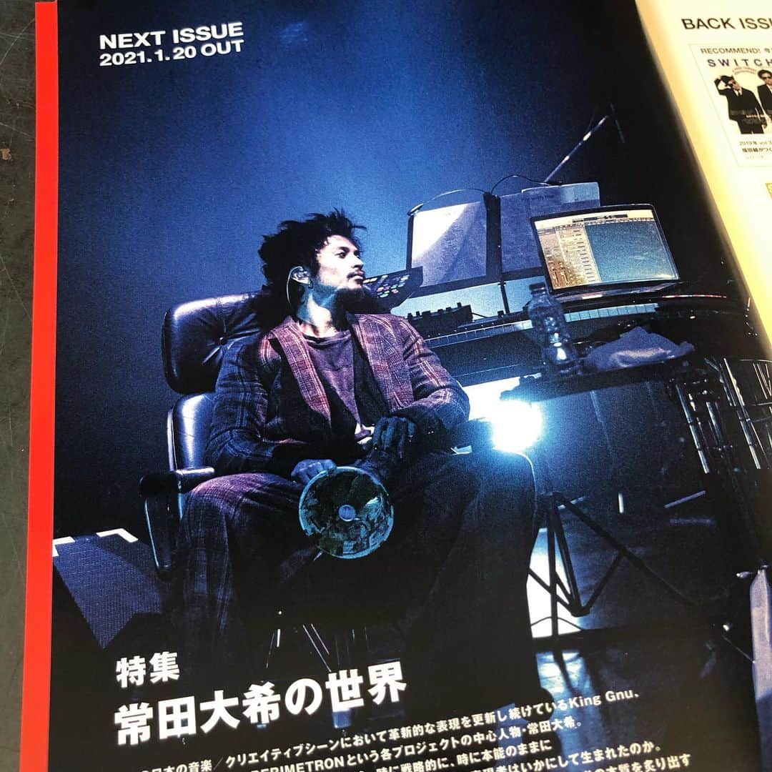 SWITCHのインスタグラム