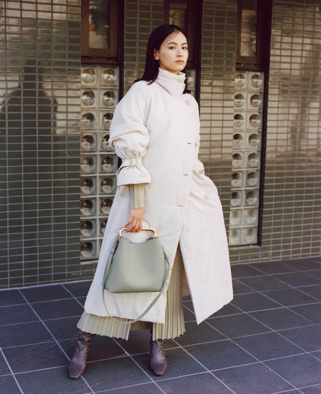 のインスタグラム：「#SNIDEL⁠ #winter⁠ #coat」