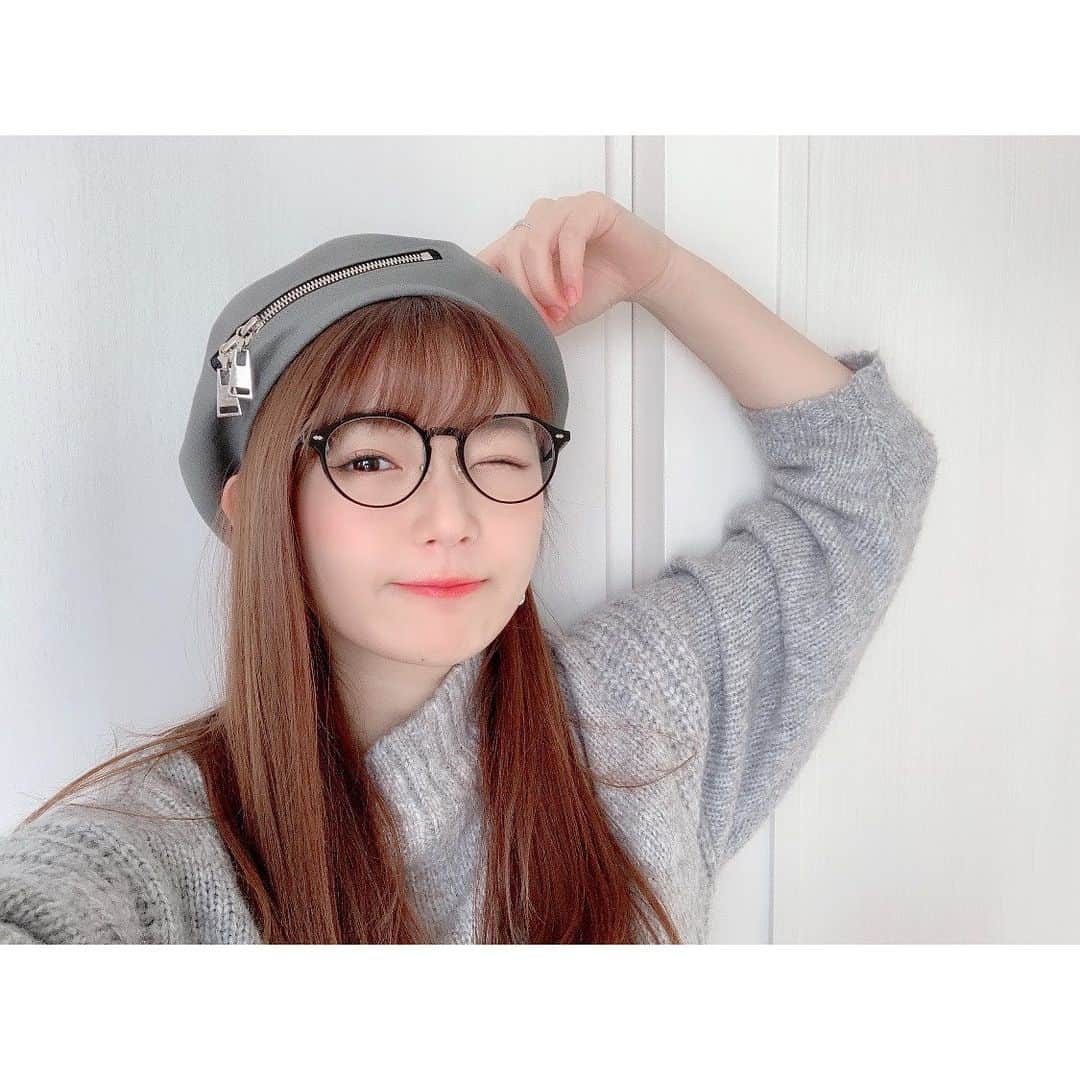 長谷川かすみのインスタグラム：「おNEWの帽子 お気に入りすぎてヘビロテ⛄️」