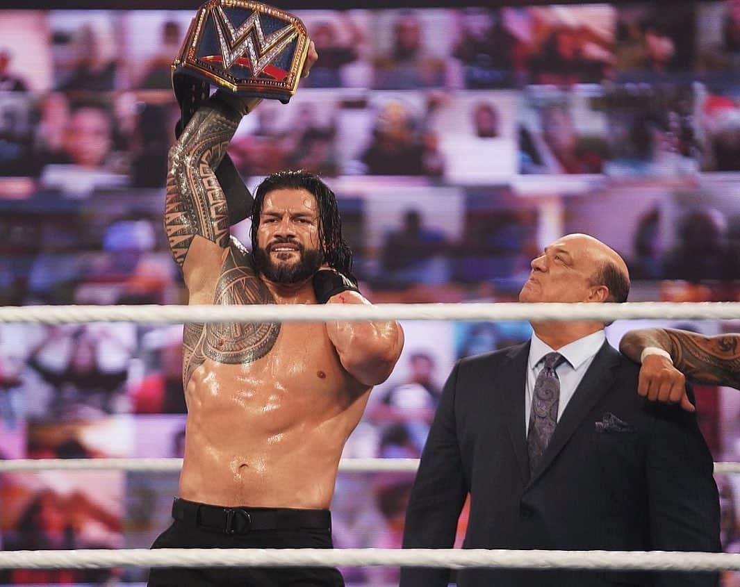 WWEさんのインスタグラム写真 - (WWEInstagram)「@romanreigns remains the Head of the Table after a brutal match with #KevinOwens! #WWETLC」12月21日 11時45分 - wwe