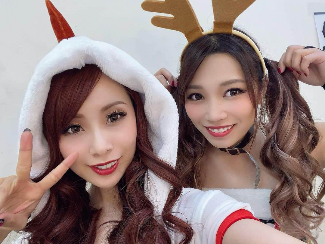 Marinaさんのインスタグラム写真 - (MarinaInstagram)「With R!N!! 🦌❣️  #Aldious #AldiousRin #AldiousMarina #Christmas #xmas」12月21日 22時07分 - aldiousmarina