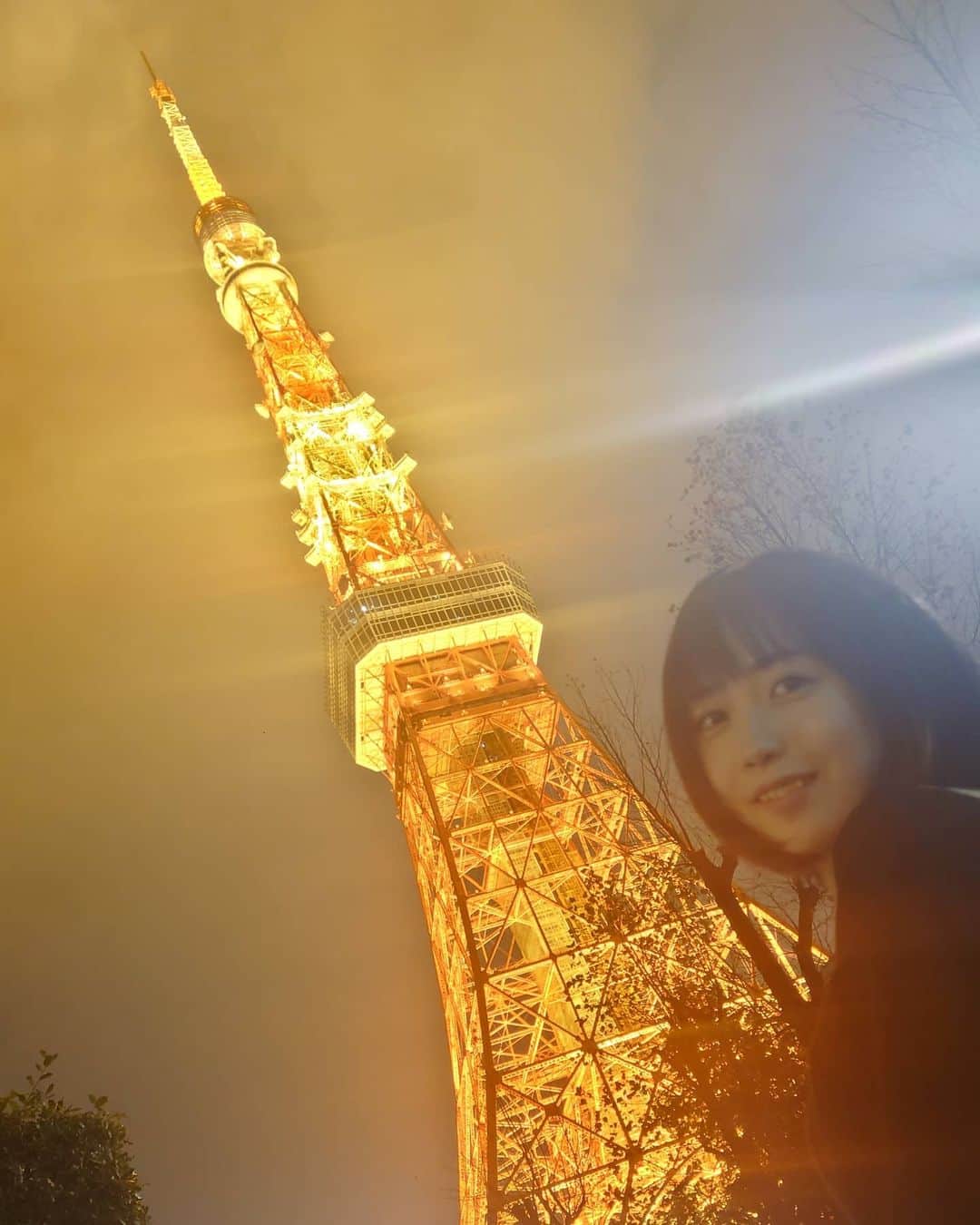 夜道雪さんのインスタグラム写真 - (夜道雪Instagram)「東京でエッフェル塔みつけた！」12月21日 22時10分 - yomichiyuki