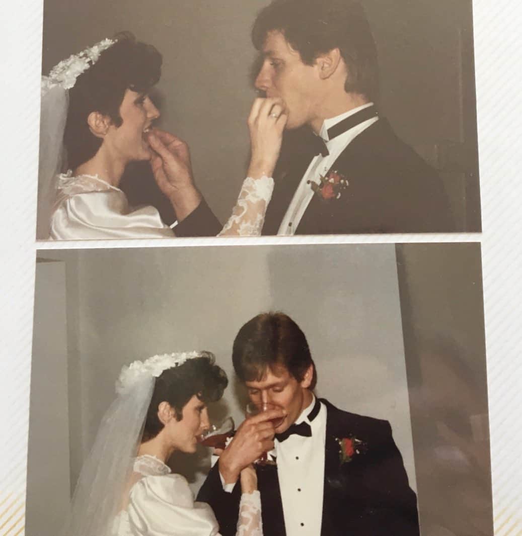 ブルックリン・デッカーのインスタグラム：「34 years ago today. My mama was 19 years old to my dad’s 24, 34 years ago. Wow. I love you so.  Can’t wait to live on a family compound together.」
