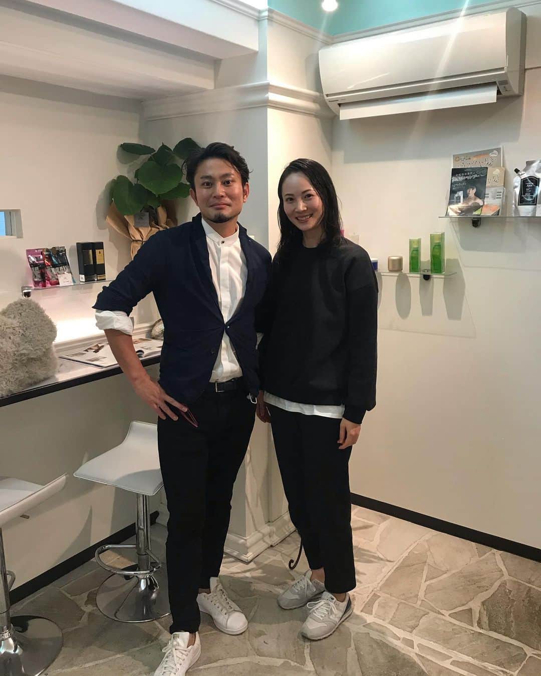 日高薫のインスタグラム：「久々ケイタさんのところへ💇‍♀️✨」