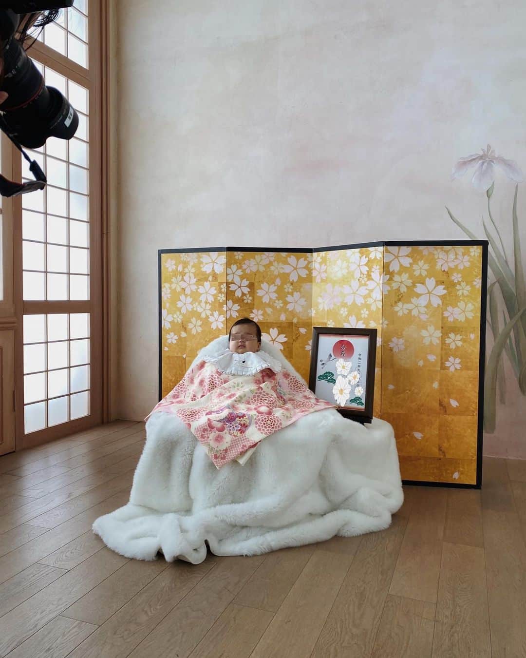 目見田早弥子のインスタグラム：「👶🏻. このちょこん感♡♡」