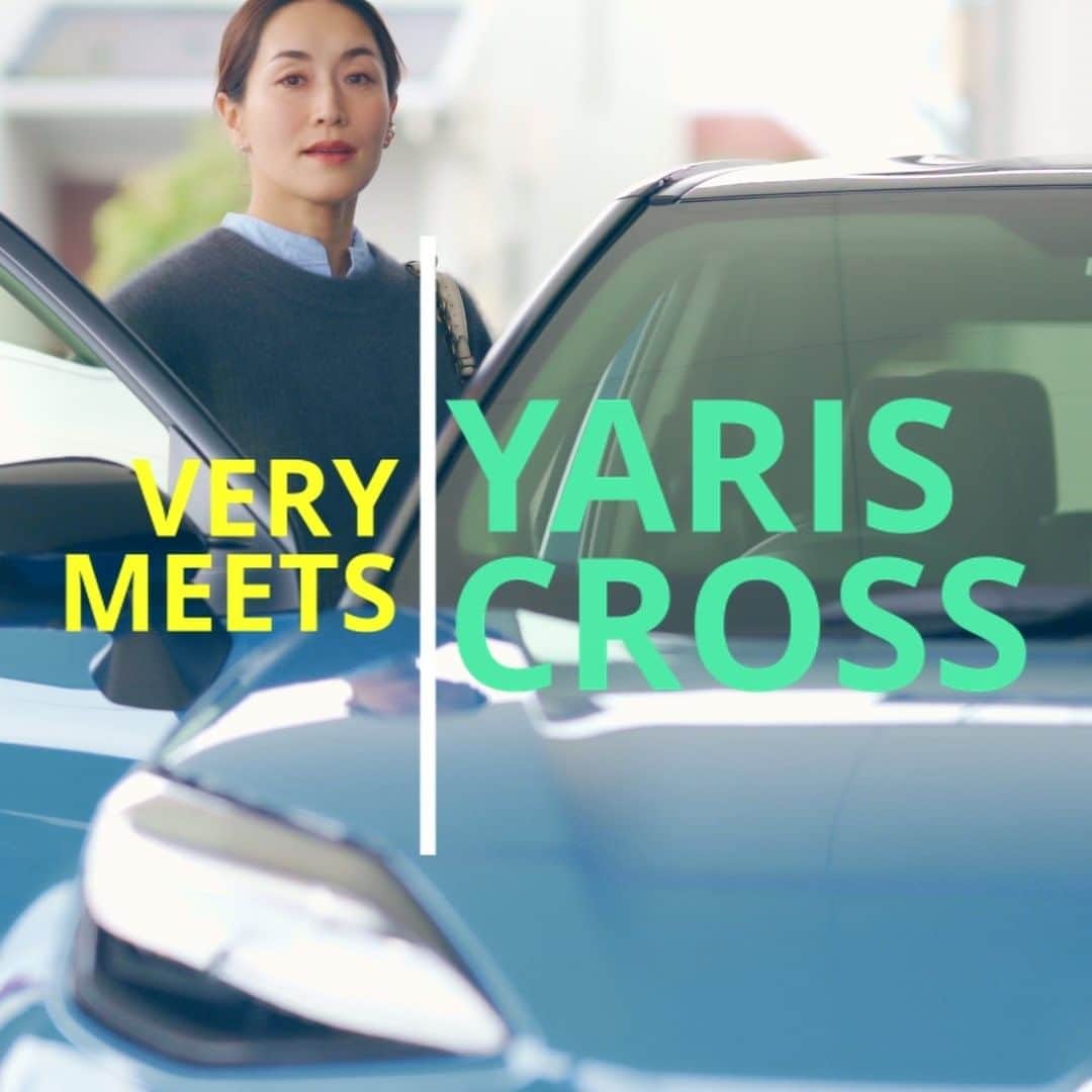 のインスタグラム：「12月からスタートしました、VERY×YARIS  CROSSのスペシャル動画「ヤリスクロスとわたし」。 2人目のVERY世代ママ代表は、スタイリストの亀京子さん！ お仕事とクルマの関りや、車に乗るときのスタイリングなどについて、教えていただきました！ #VERY編集部 #VERYweb #雑誌VERY #亀京子」