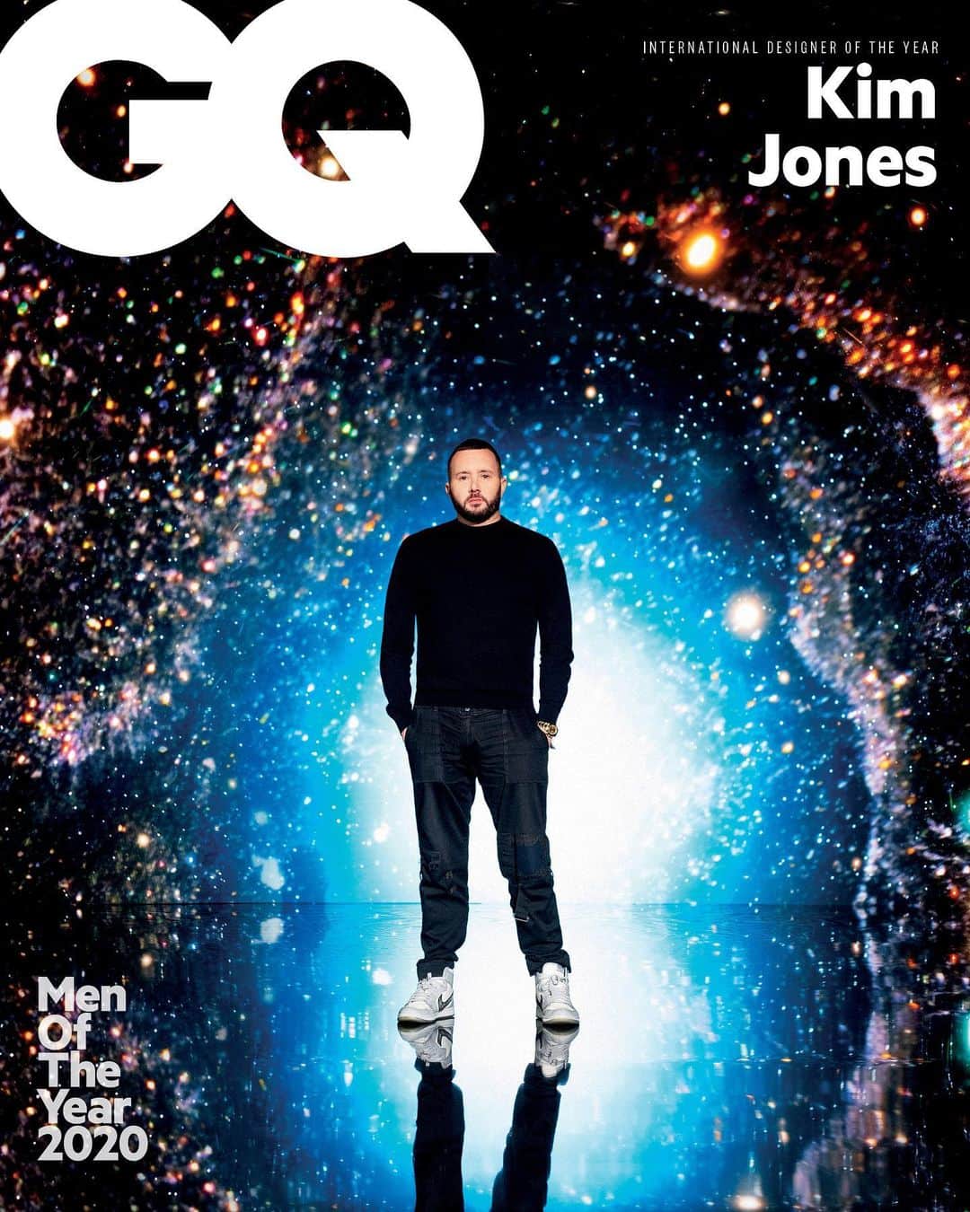 キム・ジョーンズのインスタグラム：「Thank you for the award !  #GQMOTY @gqmiddleeast For GQ   Photography: Brett Lloyd Interview: @TanFrance Editor-in-Chief: @AdamBaidawi」