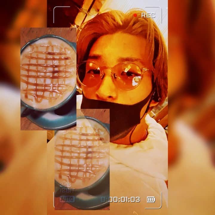 古幡亮（WATWING）のインスタグラム：「Recovering... #キャラメルラテ」
