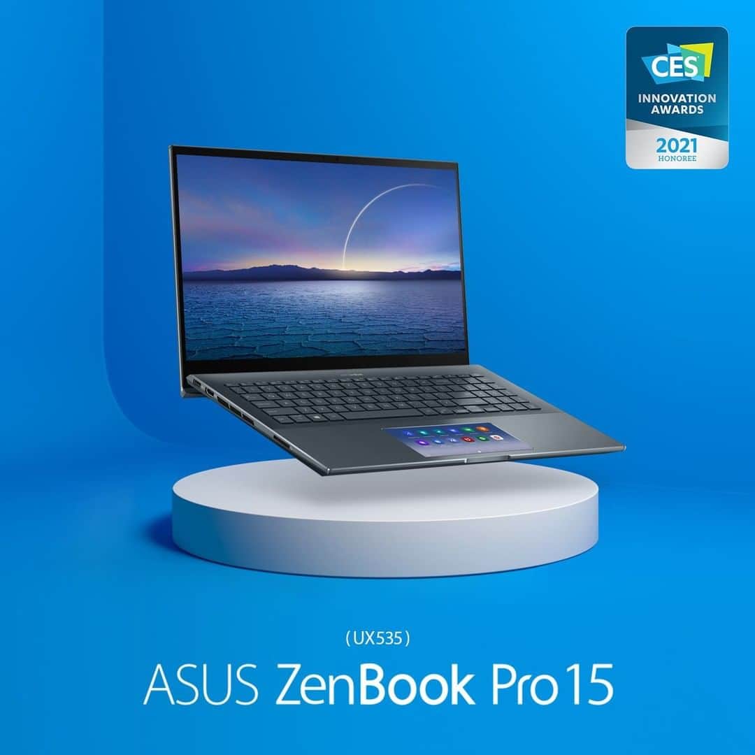 ASUSさんのインスタグラム写真 - (ASUSInstagram)「True to our brand promise of providing incredible innovations, we are delighted to announce that #ZenBook Pro 15, #ZenAiO 22/24 and ZenBook Flip 15 have each won a #CES2021 Innovation Award! These awards recognize outstanding design and engineering in consumer tech.」12月21日 18時00分 - asus