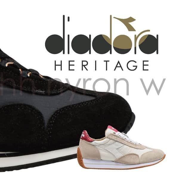 ディアドラさんのインスタグラム写真 - (ディアドラInstagram)「. 【diadora PRODUCT INFORMATION】 .  "equipe sw hh nylon w"  . diadora heritageの象徴“equipe”シリーズから可愛らしさをプラスした3センチヒールのレディーススニーカーが登場。 品のある印象を演出するスエードと高級感があるナイロンを組み合わせラスティング工程後にストーンウォッシュをかけることでクタッとした柔らかいヴィンテージ感を表現。  equipeシリーズは70年代当時のシューズデザインを再現させ、製造工程に必要な木型(ラスト)とソール用の金型も70年代当時と同じものを採用しています。 . #diadora #diadoraheritage #equipe #makeitbright #sneakers #ディアドラ #ディアドラヘリテージ #エキップ #スニーカー」12月21日 18時02分 - diadoralifestyle_japan