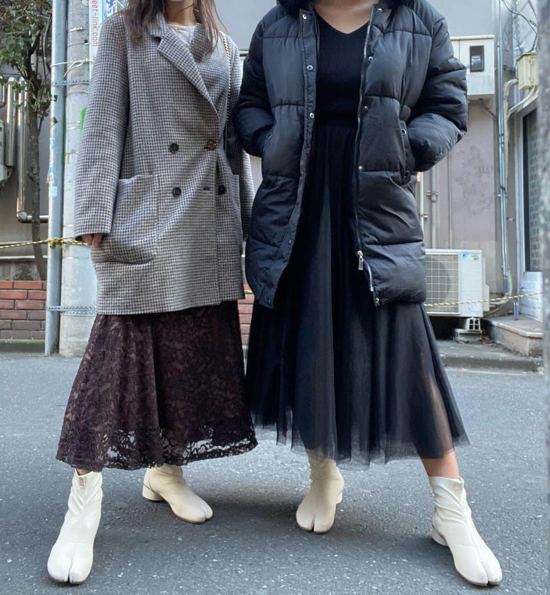 hina2221のインスタグラム：「@marlemuse のミーティングday❤️ お揃いの @vivian_collection_official の ブーツ🥾✨ . .  #viviancollection #vivian公式アンバサダー#vivianコーデ #2020aw #zozotown #ゾゾタウン #冬ファッション #冬コーデ #冬靴 #プチプラコーデ #プチプラファッション #プチプラ高見えコーデ  #今日の靴 #靴好きな人と繋がりたい #足元倶楽部 #ブーツ#ブーツ#ショートブーツ」