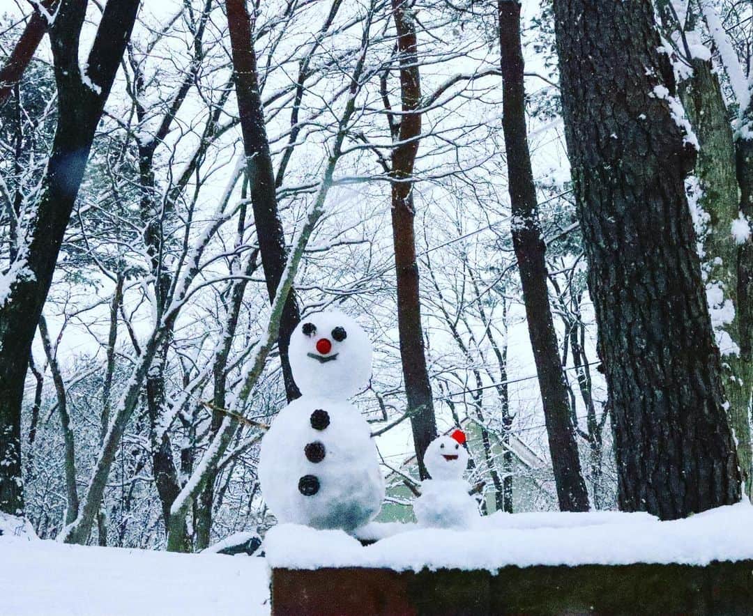城咲仁さんのインスタグラム写真 - (城咲仁Instagram)「可愛い😁しかし寒い日が続きますね 身体を冷やさないようにね 子供の頃って何であんなに雪☃️素手で触って平気にあそんでたんだろう🤣☃️ #暇つぶし #bbq #雪だるま #funny #冬のワンシーン #城咲仁」12月21日 18時44分 - shirosaki_jin_official