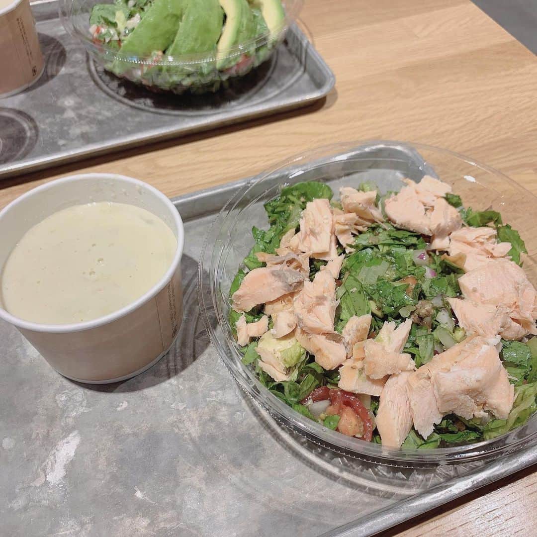 坂田風音さんのインスタグラム写真 - (坂田風音Instagram)「🧡﻿ ﻿ 今までサラダがランチなんて足りへん﻿ とか思ってたけどここのサラダは﻿ ボリューム満点で大満足やった🤤🎊﻿ ﻿ 最近サラダが無性に﻿ 食べたくなる時がある…😌💭﻿」12月21日 18時54分 - kazane_16