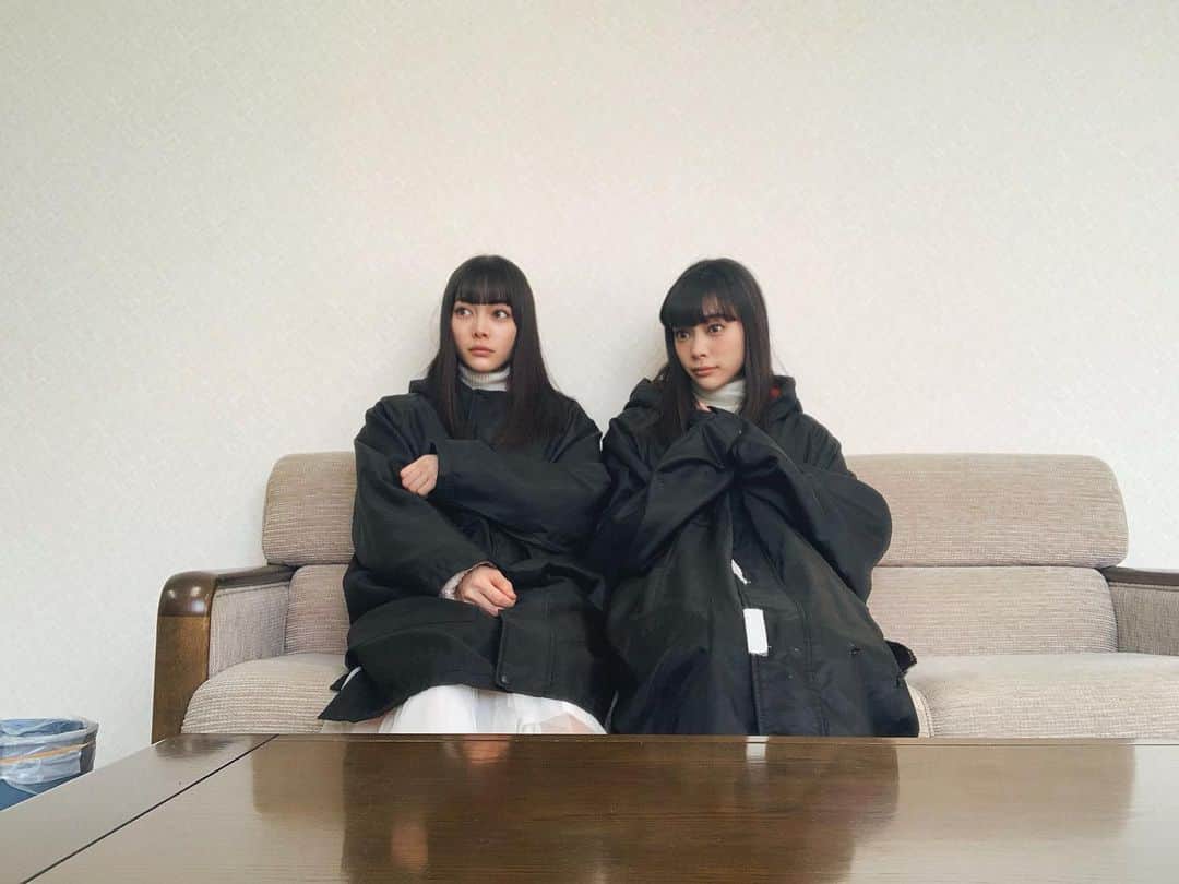のインスタグラム：「今日無事に撮影あっぷしました♦️☺️♣️ すごく楽しい役だったなぁ。 解禁お待ちください‼︎」