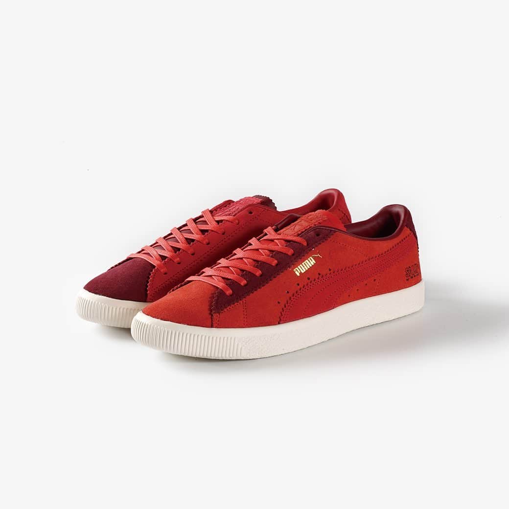 KICKS LAB. [ Tokyo/Japan ]のインスタグラム：「PUMA l "SUEDE VTG MICHAEL LAU SAMPLE SUEDE" Poppy Red/Red Plum l Available on the December 22nd in Store and Online Store. #KICKSLAB #キックスラボ」