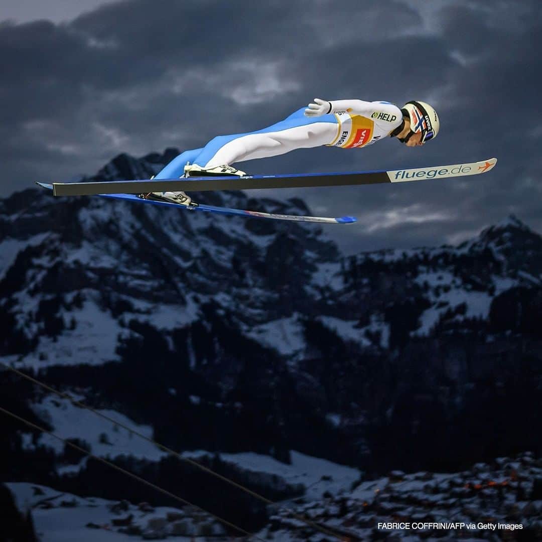 ABC Newsさんのインスタグラム写真 - (ABC NewsInstagram)「Norway's Halvor Egner Granerud competes in the men's FIS Ski Jumping World Cup competition in Engelberg, central Switzerland, on December 19, 2020. #skiing #sports」12月21日 20時30分 - abcnews