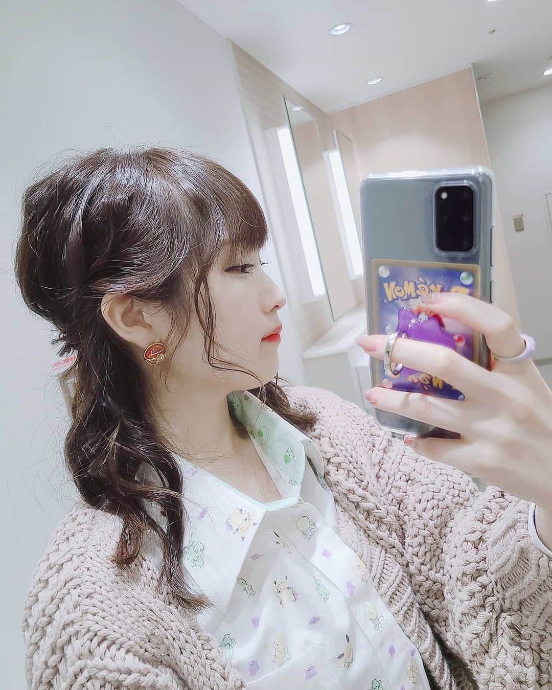 のインスタグラム：「ゆるふわ系ハーフアップ💭 * * #ななっぷる」