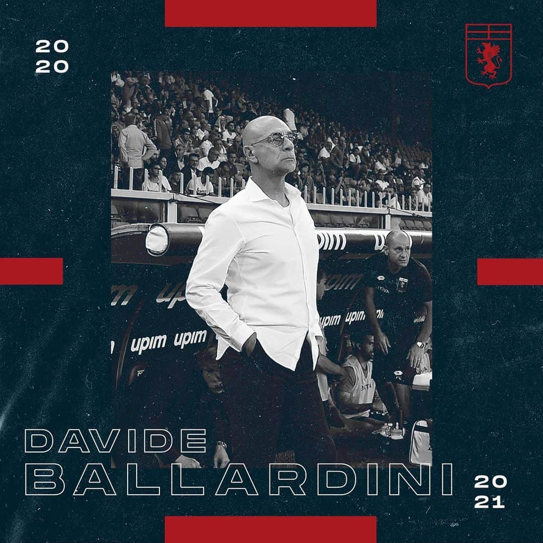 ジェノアCFCさんのインスタグラム写真 - (ジェノアCFCInstagram)「🔴🔵 Davide #Ballardini è l’allenatore del Genoa.」12月21日 23時46分 - genoacfc