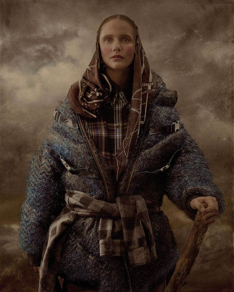 のインスタグラム：「Dark times out there.  Our jacket seen on @neo2_magazine.  📸 by Biel Capllonch @bctwmfstd.  Styled by Fermín & Gilles @fermin__ferminplusgilles」