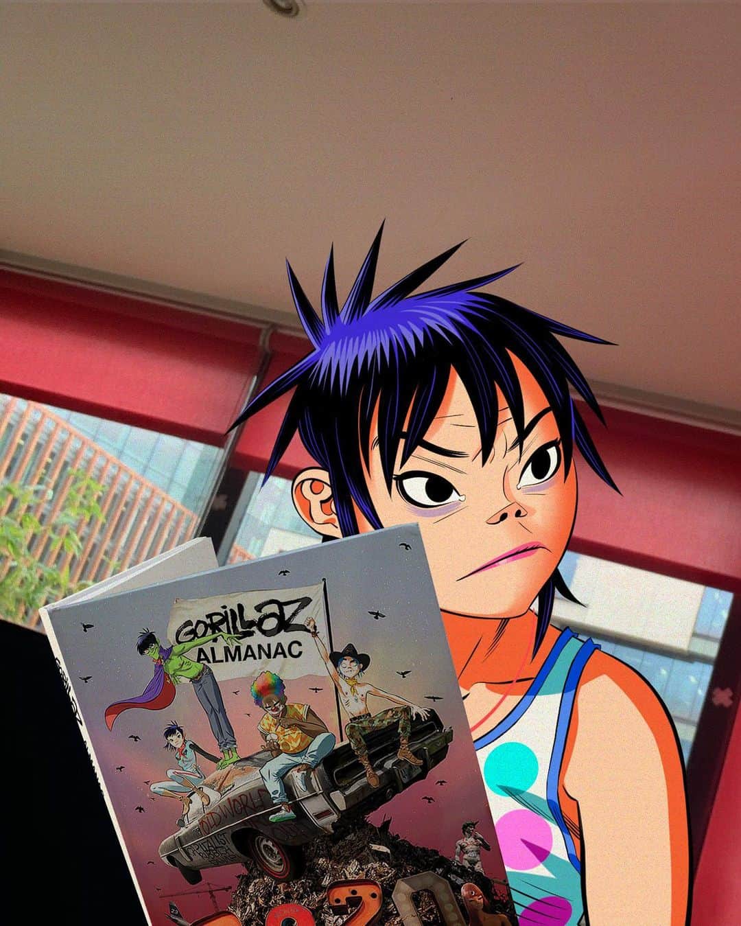 Gorillazさんのインスタグラム写真 - (GorillazInstagram)「⚠️ ALMANAC SHIPPING FORECAST ⚠️ Shipment imminent, wind is finally blowing in YOUR direction. Visibility clear: pressure rising. Reaching critical mass BEFORE CHRISTMAS! (Sorry for the delay, it was on a slow boat from China)」12月22日 0時02分 - gorillaz