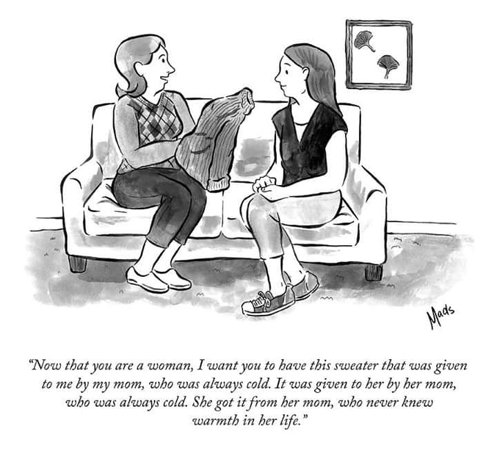 The New Yorkerさんのインスタグラム写真 - (The New YorkerInstagram)「A timeless tradition. #NewYorkerCartoons 🖋 @madelinehorwath」12月22日 0時31分 - newyorkermag