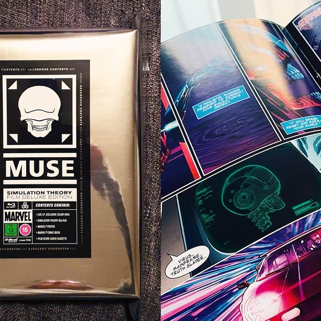 MUSEさんのインスタグラム写真 - (MUSEInstagram)「Thank you to everyone sharing their #SimulationTheoryFilm deluxe box set pics. Was a long time in the making so glad to see you enjoying them」12月22日 0時49分 - muse